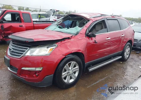 2013 Chevrolet Traverse 2Lt из США, поврежденный, VIN 1GNKVJKD3DJ205237